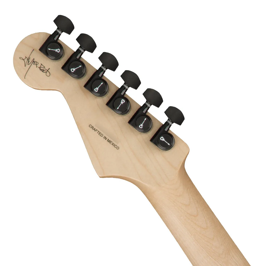 Charvel Jim Root Signature Pro-Mod San Dimas Style 1 HH FR E, Ebony Fingerboard - Satin White