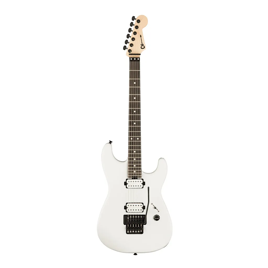 Charvel Jim Root Signature Pro-Mod San Dimas Style 1 HH FR E, Ebony Fingerboard - Satin White