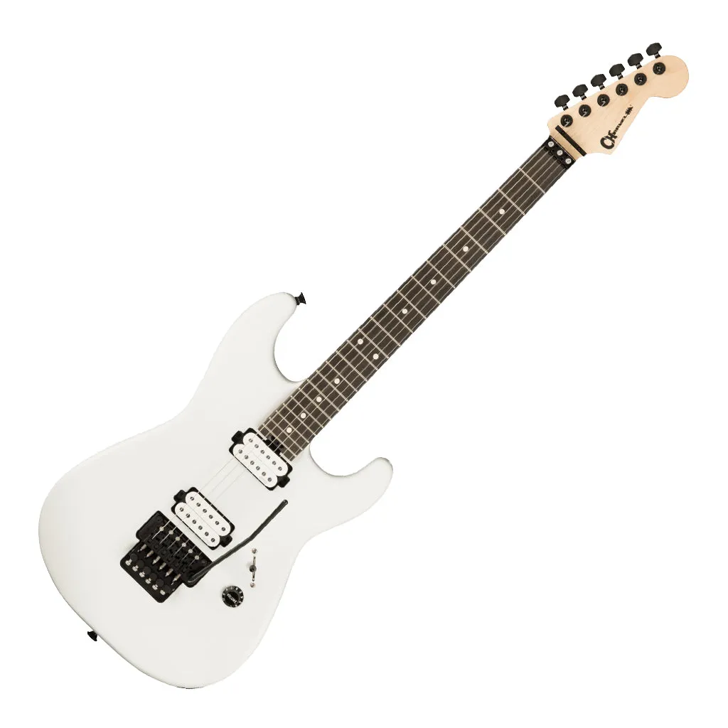 Charvel Jim Root Signature Pro-Mod San Dimas Style 1 HH FR E, Ebony Fingerboard - Satin White