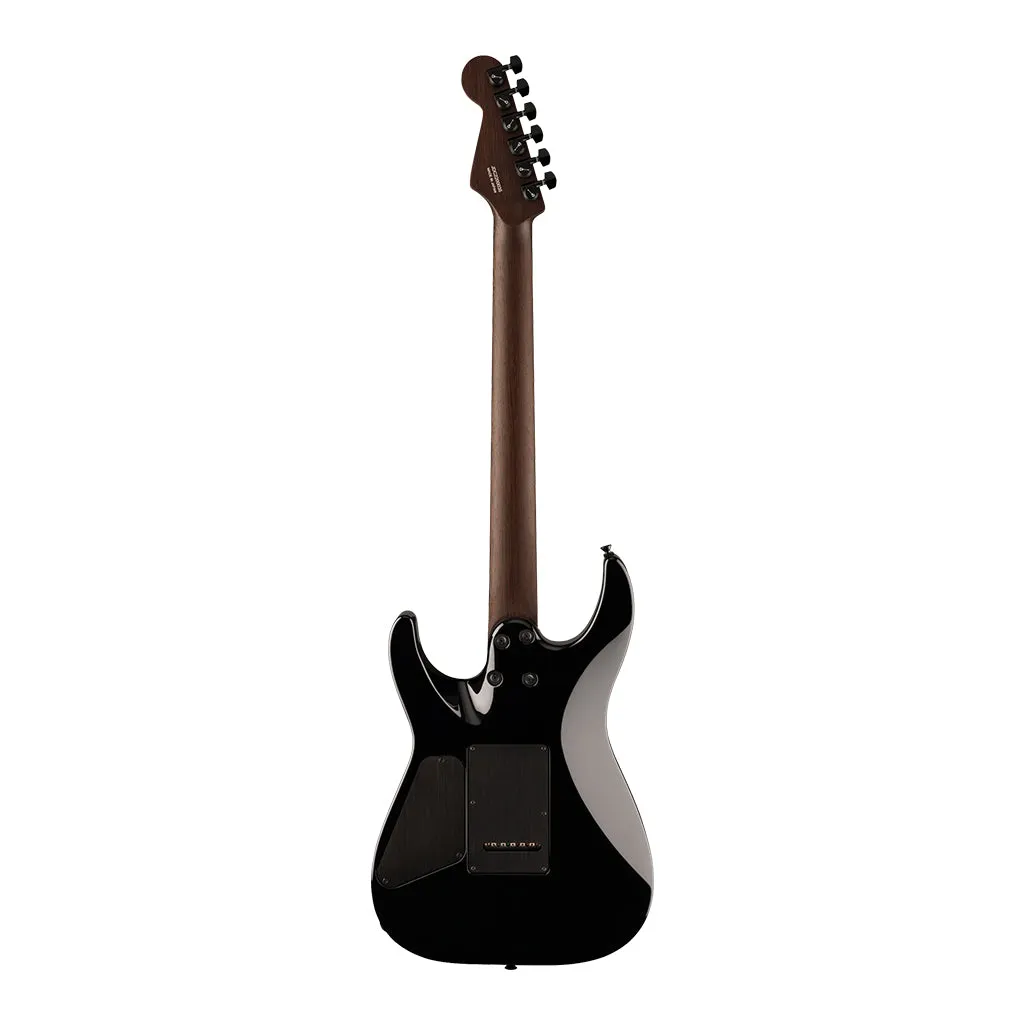 Charvel MJ DK24 HSH 2PT W with Mahogany Body and Wenge Fingerboard - Black