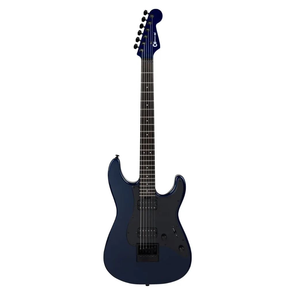 Charvel Pro-Mod Plus So-Cal EVTN6 Electric Guitar, Ebony Fingerboard - Midnight Blue