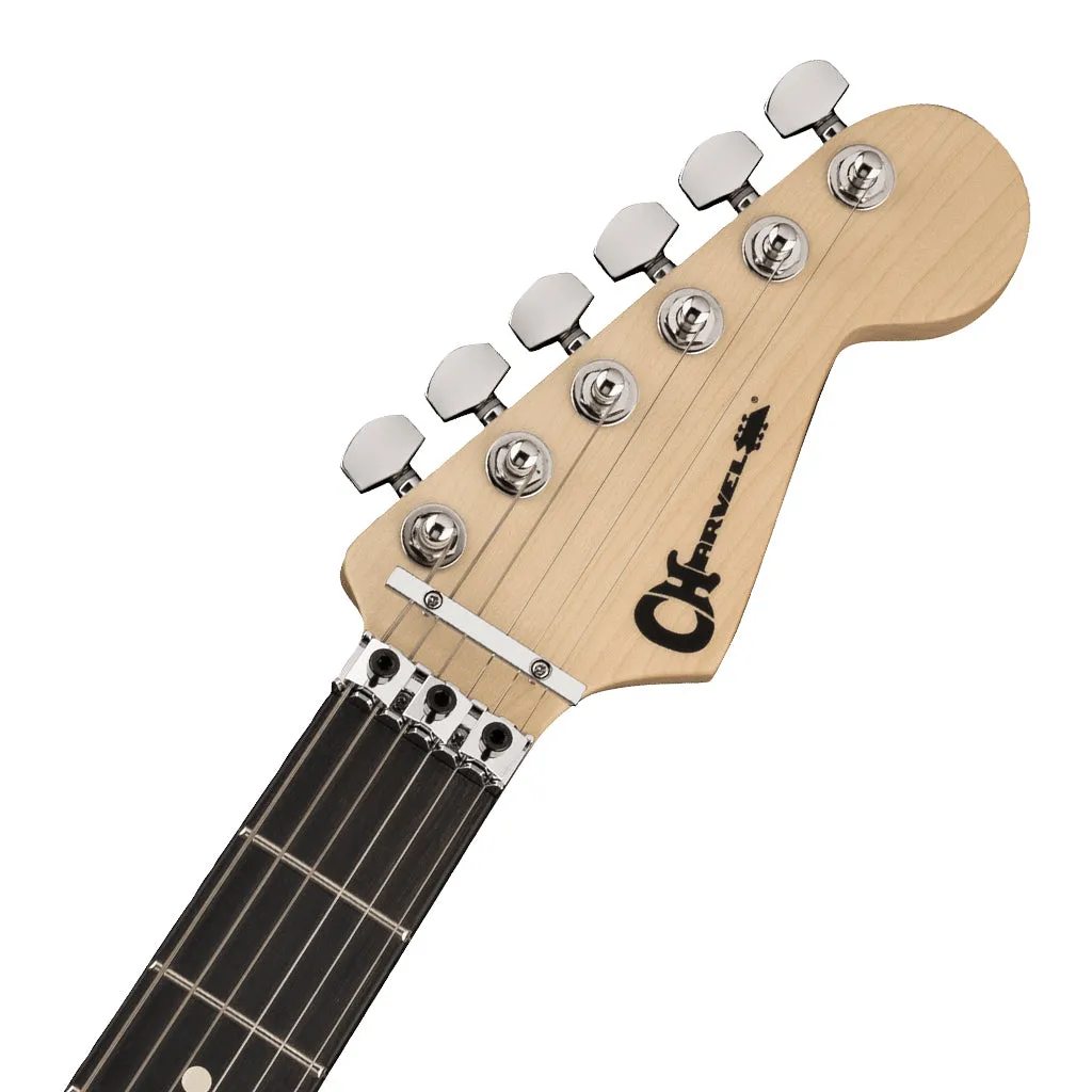 Charvel Pro-Mod San Dimas Style 1 HH FR E, Ebony Fingerboard, Lime Green Metallic