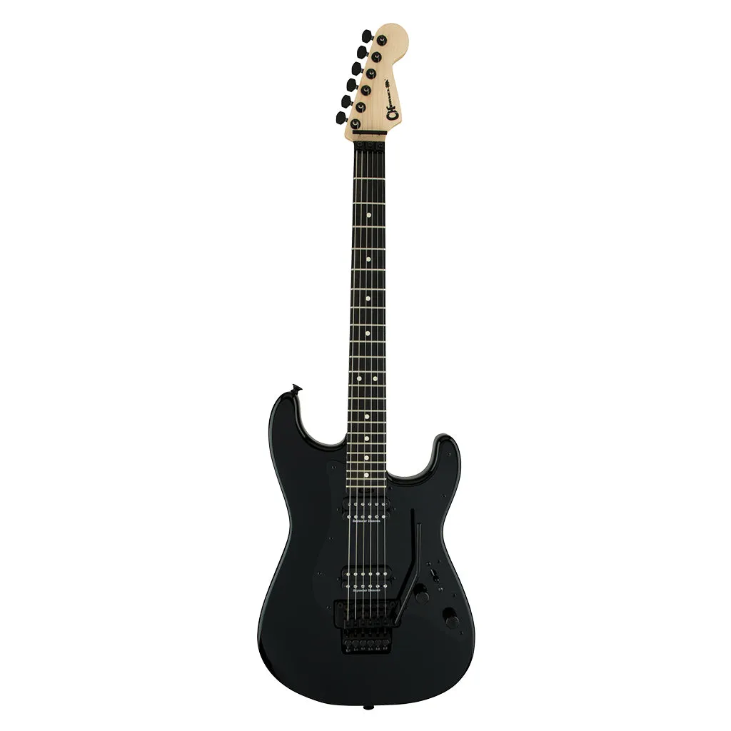 Charvel Pro-Mod So-Cal Style 1 HH FR E, Ebony Fingerboard, Gloss Black