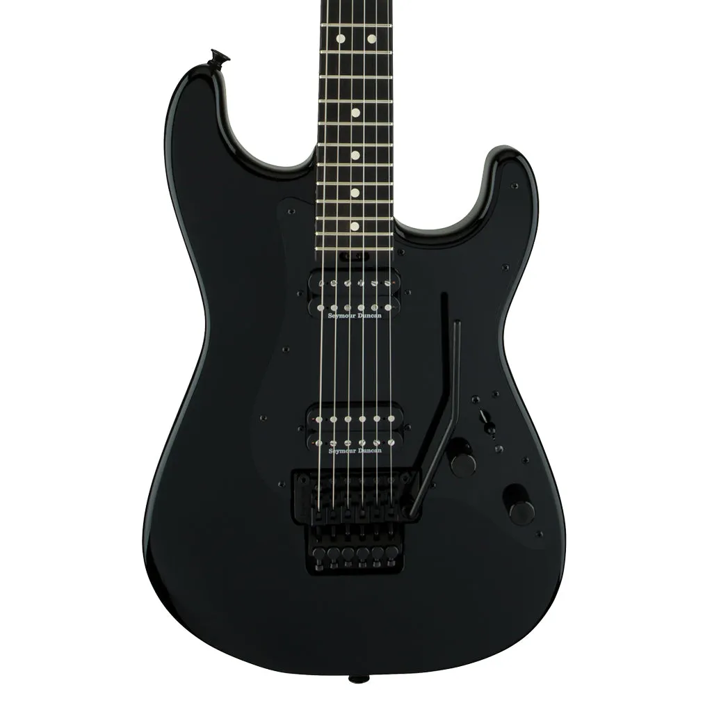 Charvel Pro-Mod So-Cal Style 1 HH FR E, Ebony Fingerboard, Gloss Black
