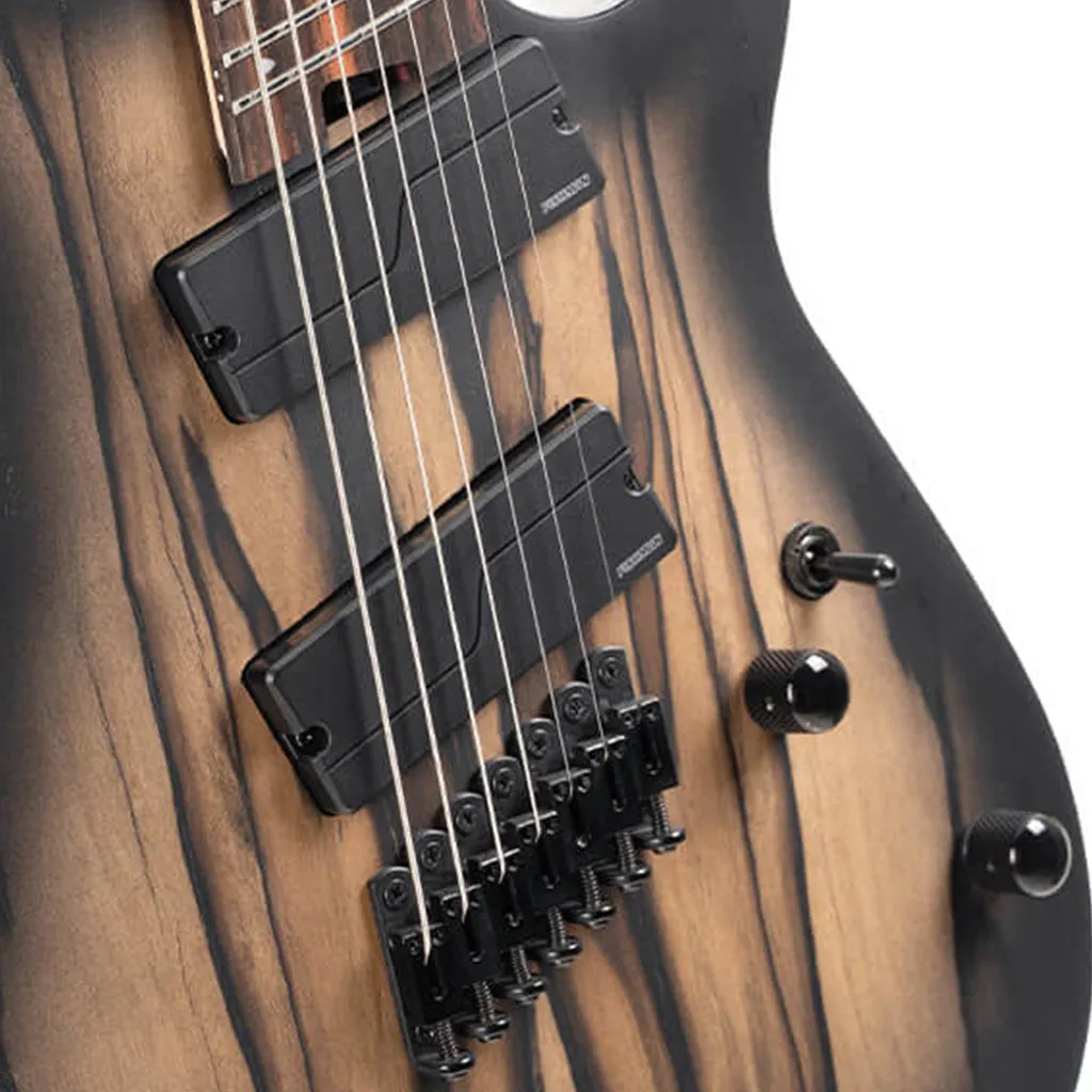 Cort KX507MS Pale Moon 7-String Multi-Scale Guitar - Natural Black Burst
