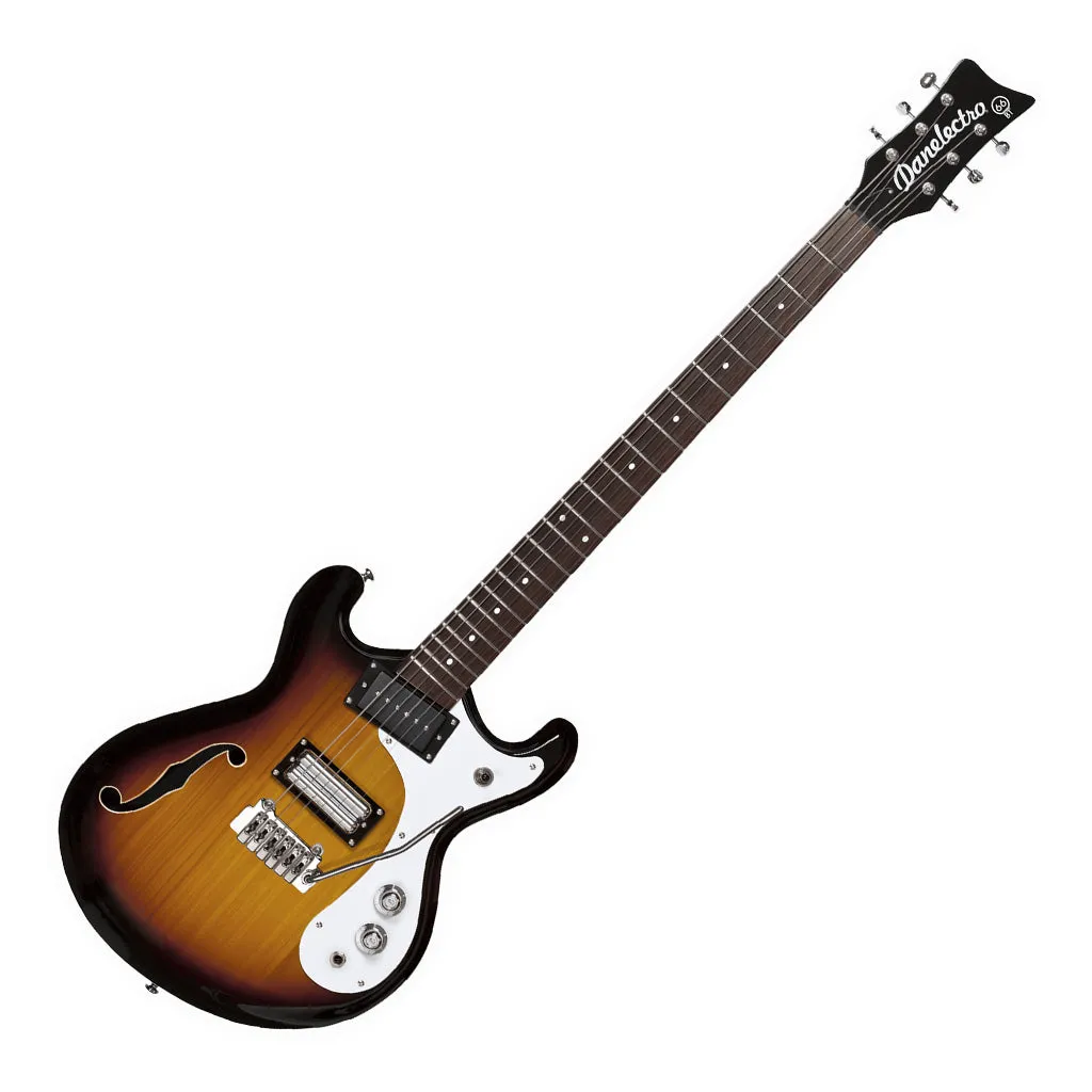 Danelectro '66 Baritone - 3-Tone Sunburst