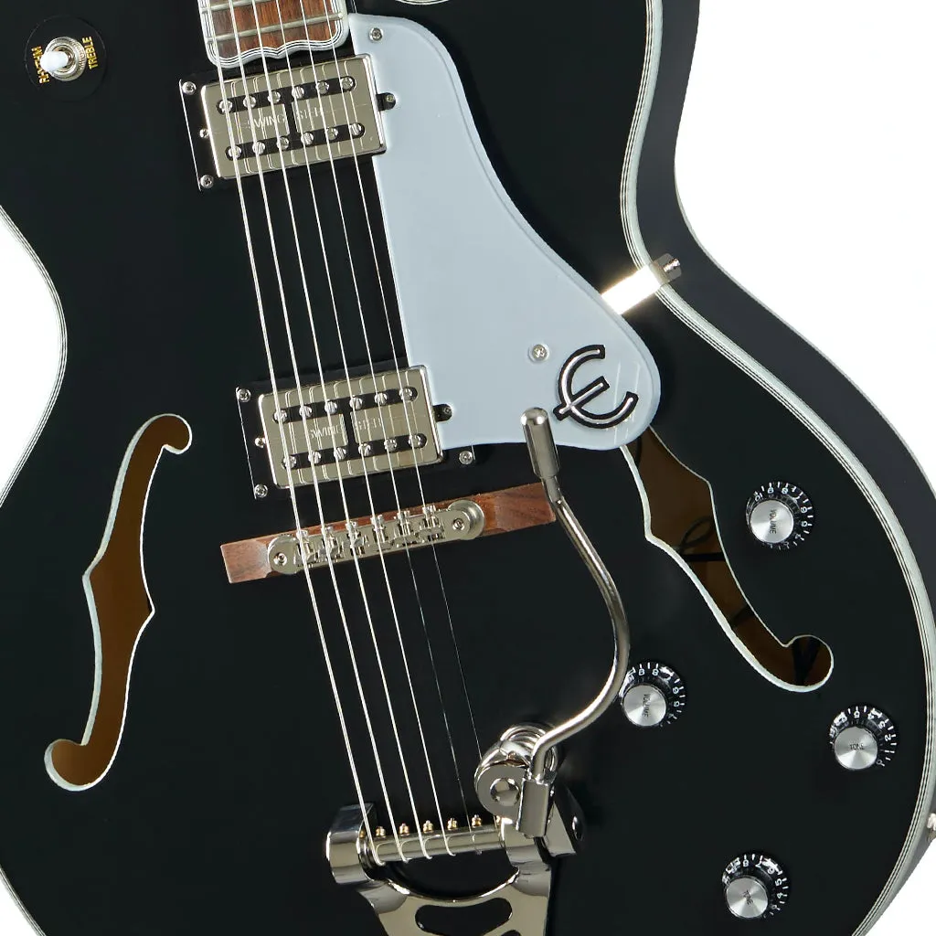 Epiphone - Emperor Swingster - Black Aged Gloss
