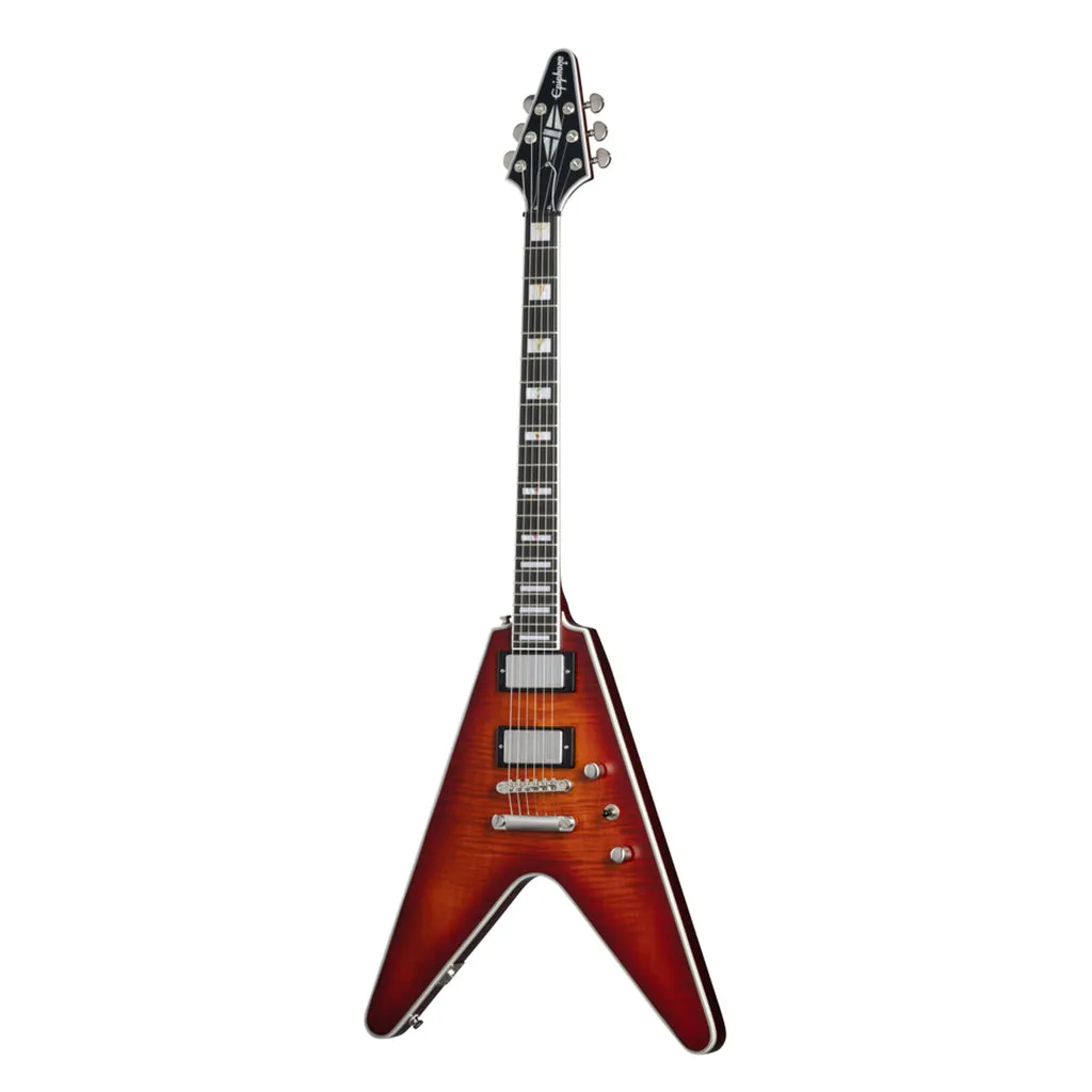 Epiphone Flying V Prophecy - Aged Bengal Tiger Burst