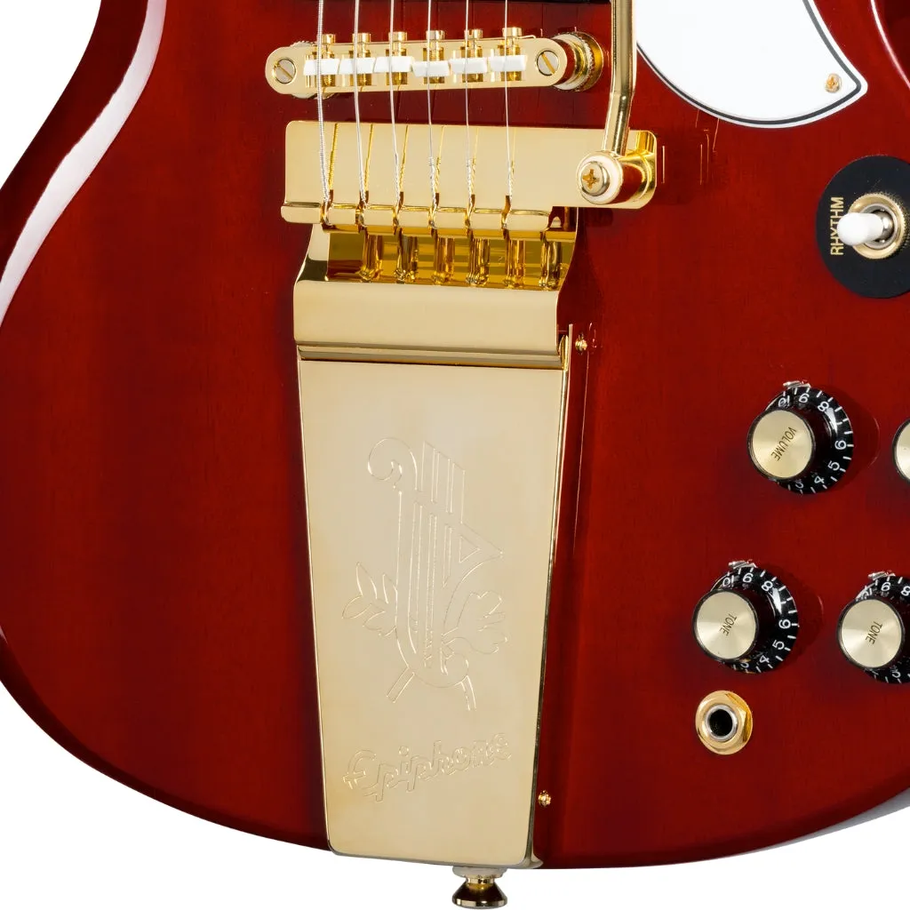 Epiphone Joe Bonamassa 63 Custom SG in Dark Wine Red