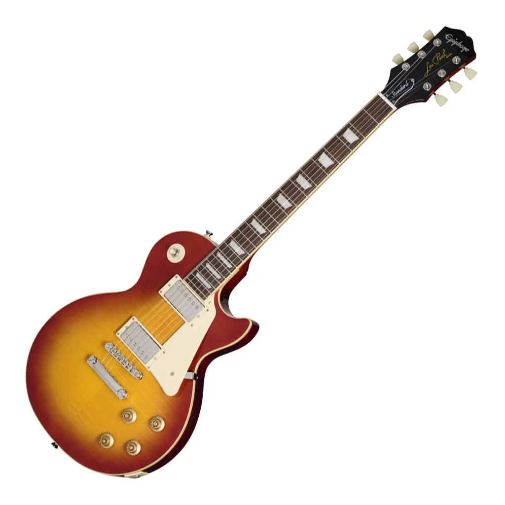 Epiphone Les Paul Standard 50s Figured Top - Washed Cherry Sunburst
