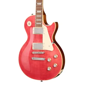 Epiphone Les Paul Standard 60s Figured Top with Premium Gig Bag - Fucshia