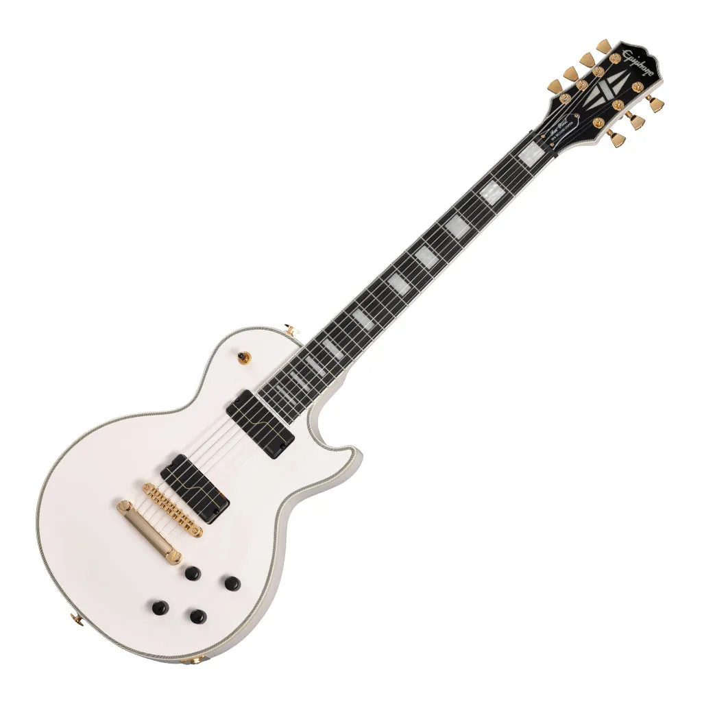 Epiphone - Matt Heafy Origins Les Paul Custom 7-String - Bone White