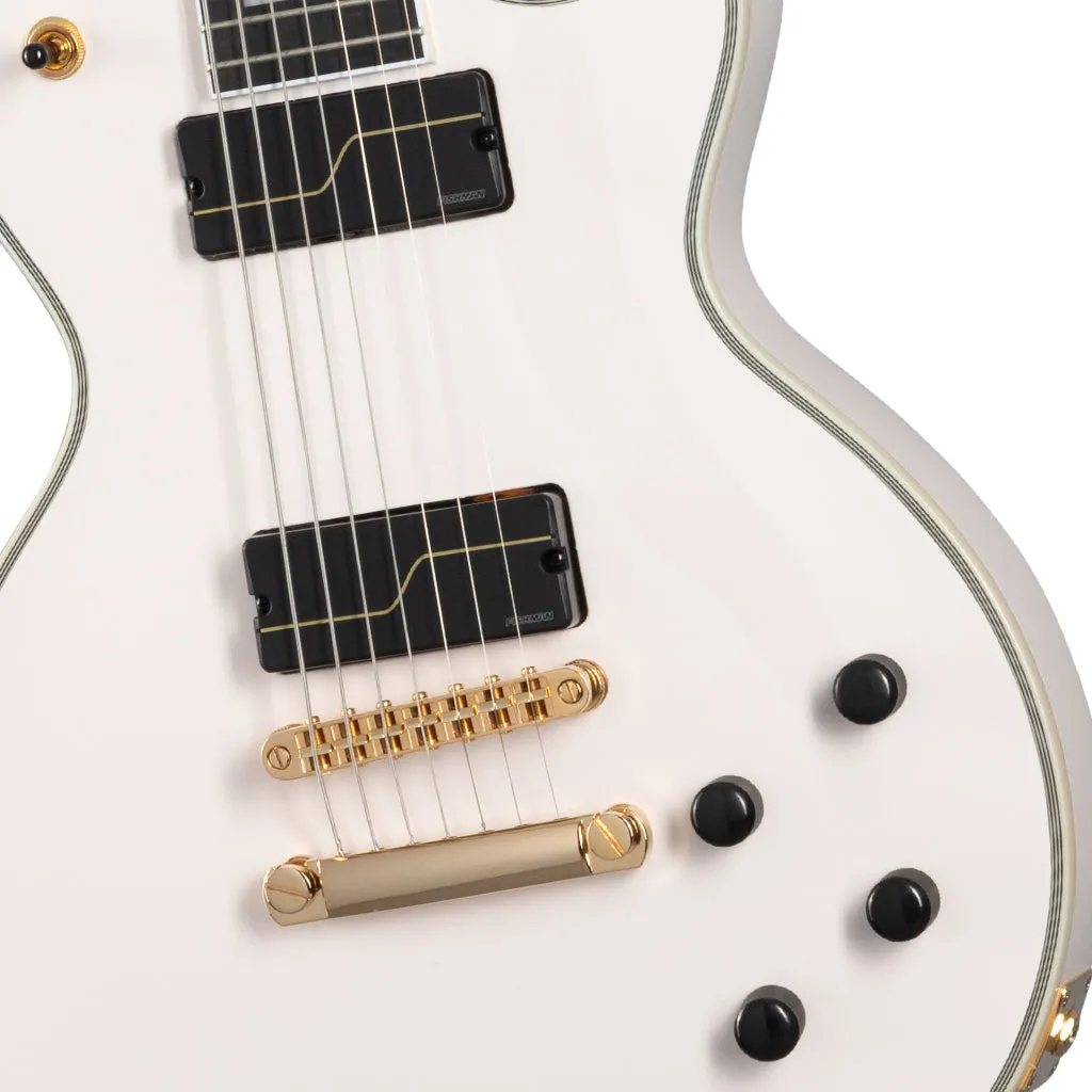 Epiphone - Matt Heafy Origins Les Paul Custom 7-String - Bone White