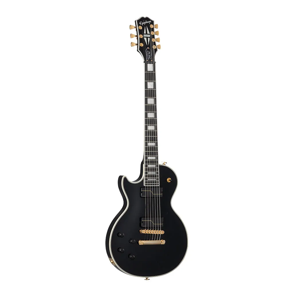 Epiphone - Matt Heafy Origins Les Paul Custom 7-String Left Handed - Ebony