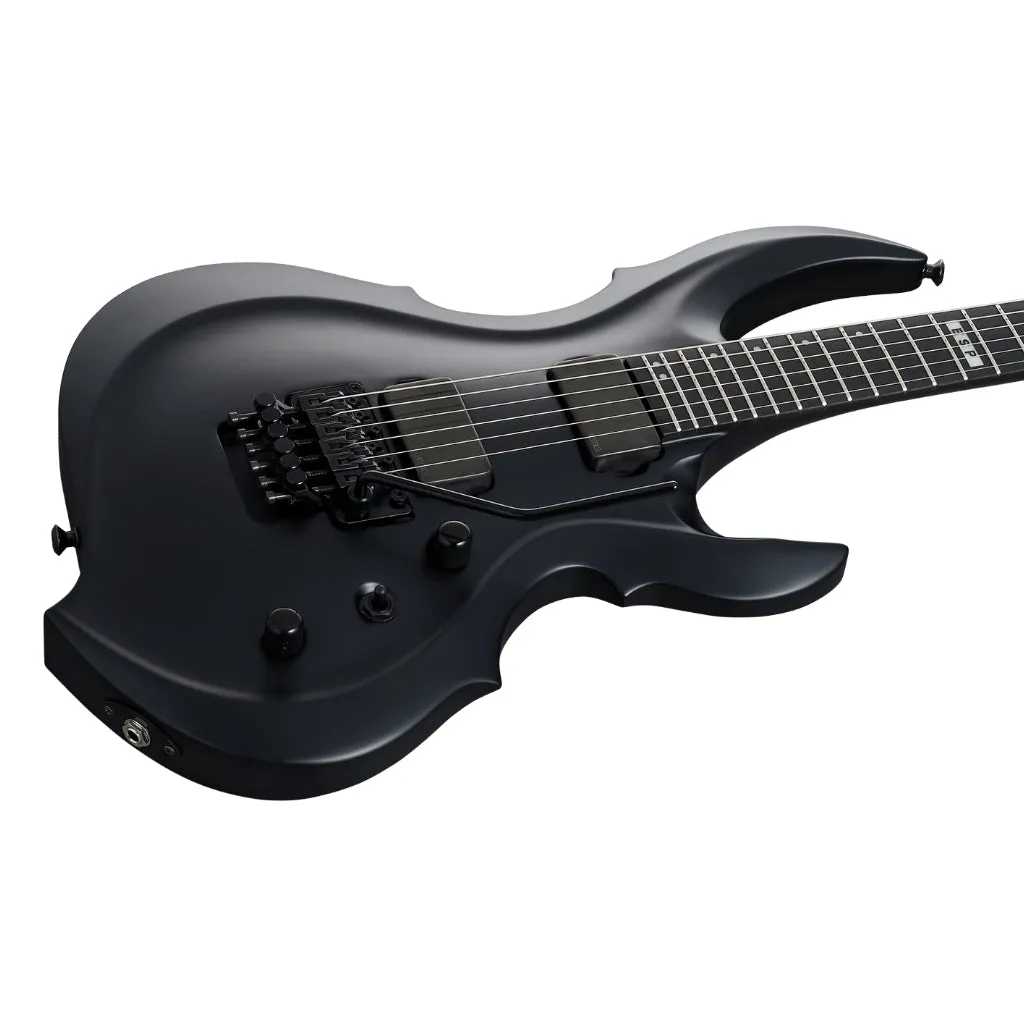 ESP E-II FRX Electric Guitar - Black Satin