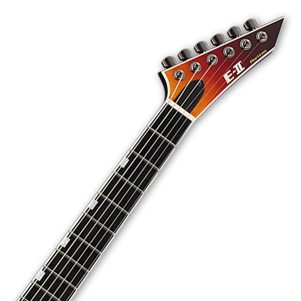ESP E-II Horizon Electric Guitar - Tiger Eye Amber Fade