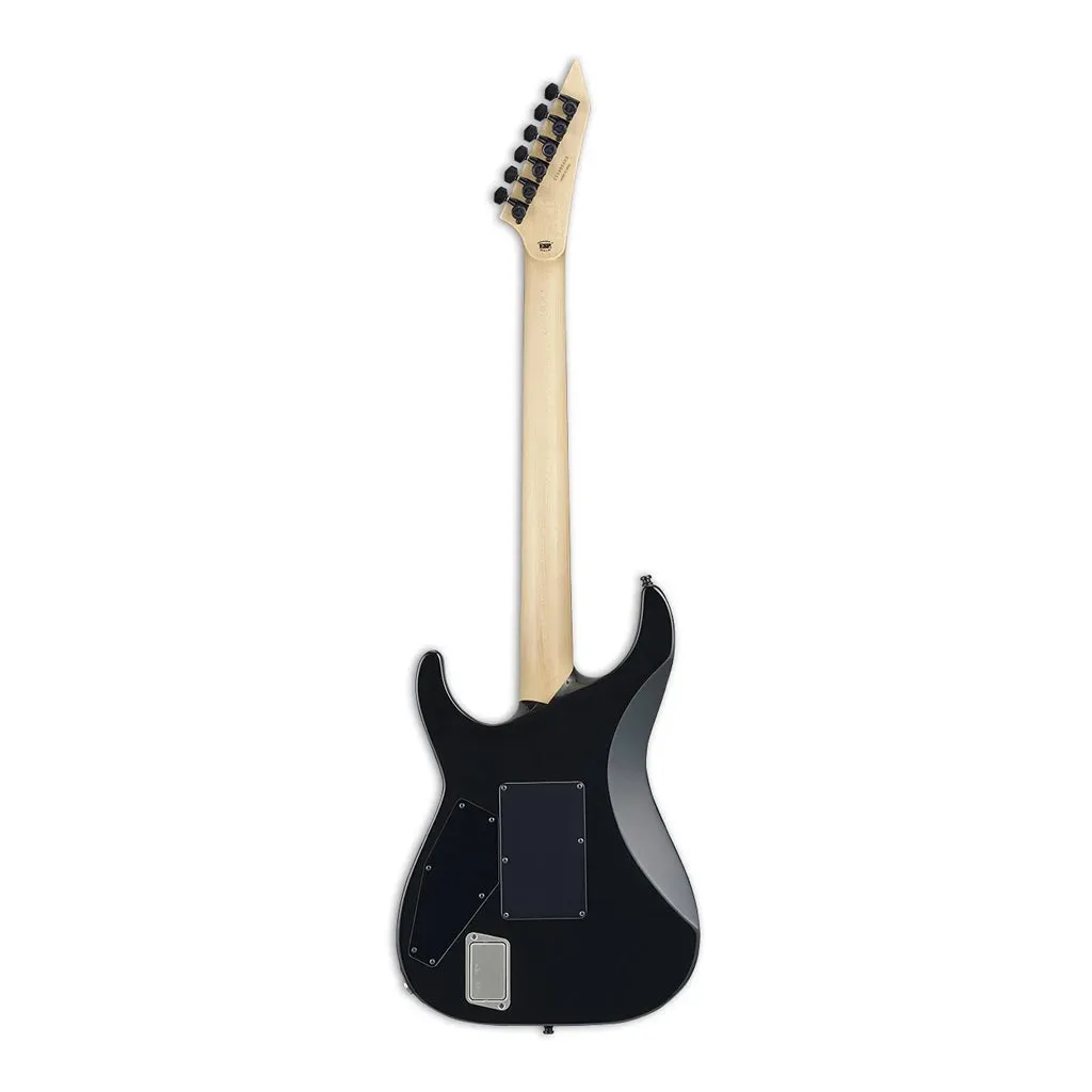 ESP E-II M-I Neck Thru NT - Black Satin