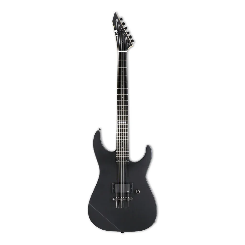 ESP E-II M-I Neck Thru NT - Black Satin