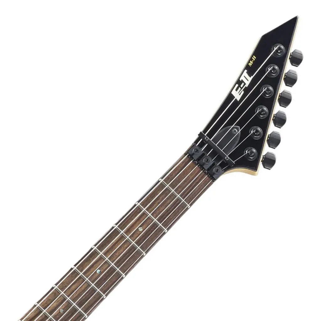 ESP E-II M-II NT Neck Thru Electric Guitar - Black