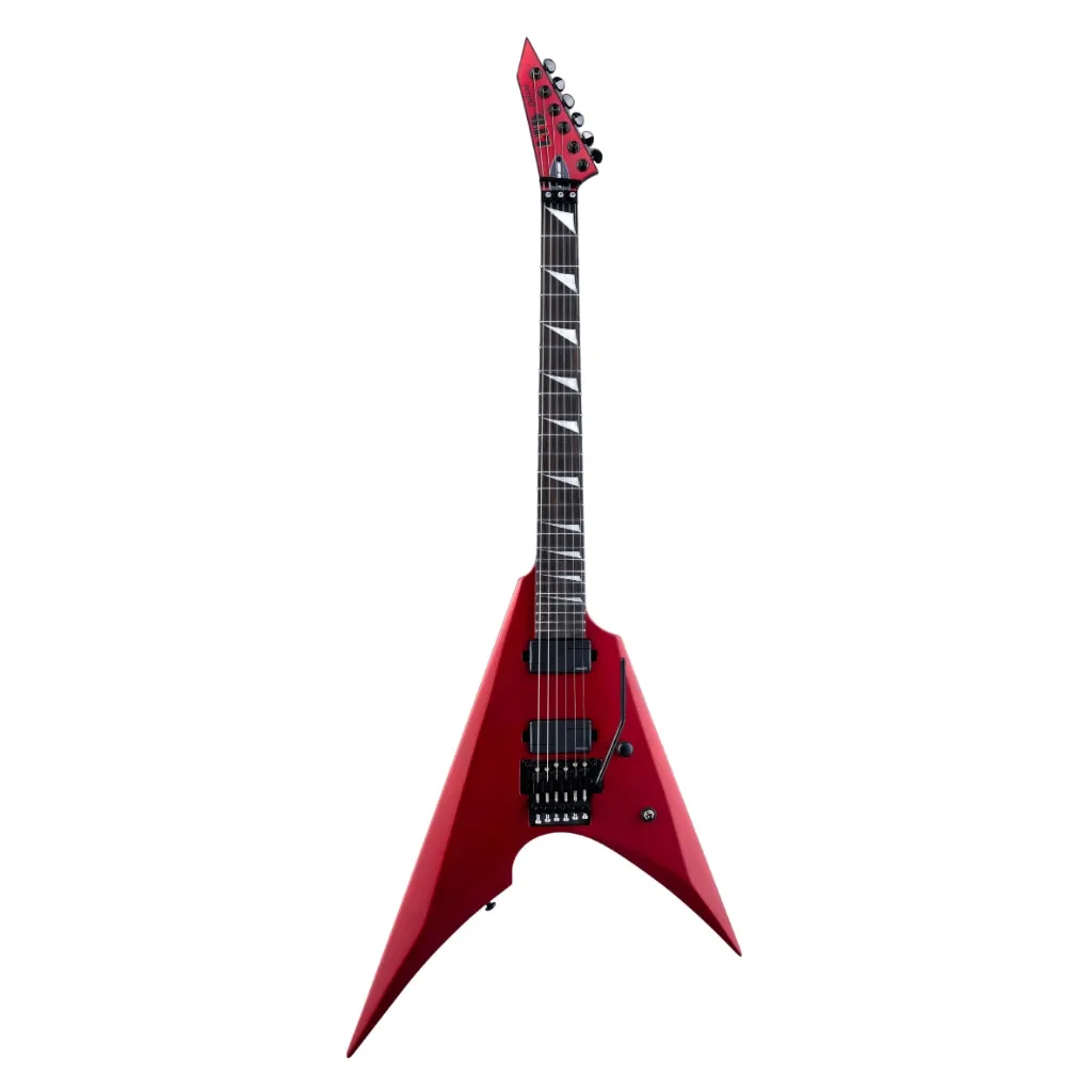 ESP LTD Arrow-1000 Fishman Pickups Electric Guitar - Candy Apple Red Satin