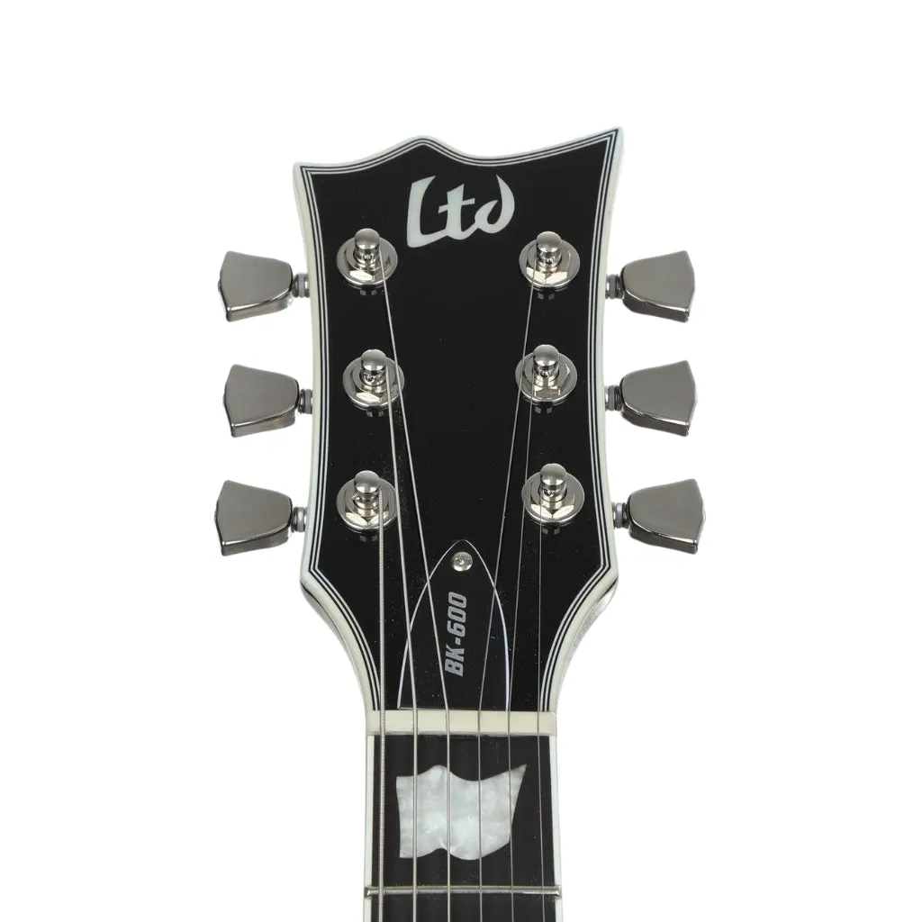 ESP LTD Bill Kelliher BK-600 Signature - Vintage Silver Sunburst Satin