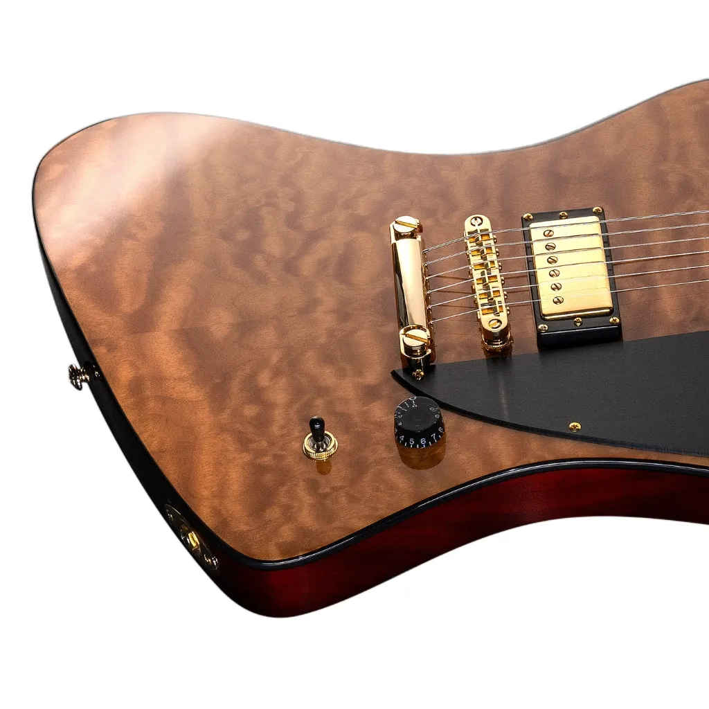 ESP LTD Caleb Shomo CS-II Quilted Maple Top Electric Guitar - Vintage Natural