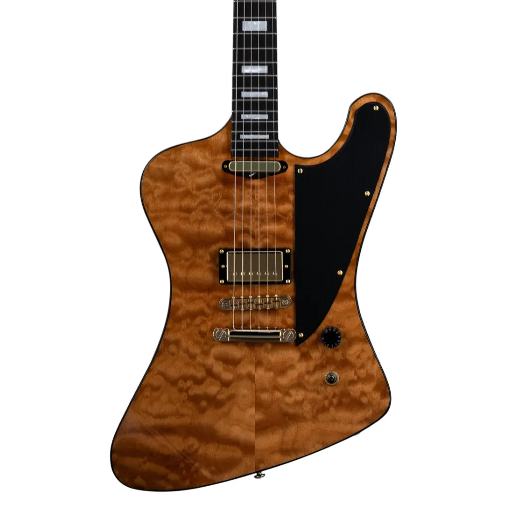 ESP LTD Caleb Shomo CS-II Quilted Maple Top Electric Guitar - Vintage Natural