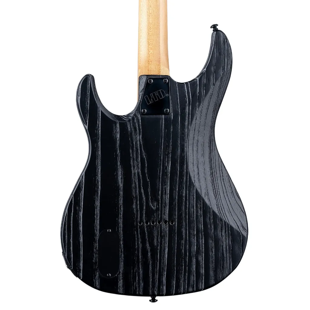 ESP LTD Deluxe SN-1HT Electric Guitar - Black Blast Rev