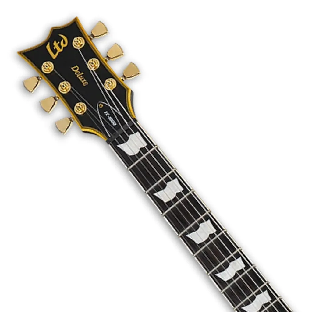 ESP LTD EC-1000 Deluxe Left Handed Electric Guitar - Vintage Black
