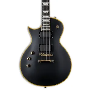 ESP LTD EC-1000 Deluxe Left Handed Electric Guitar - Vintage Black