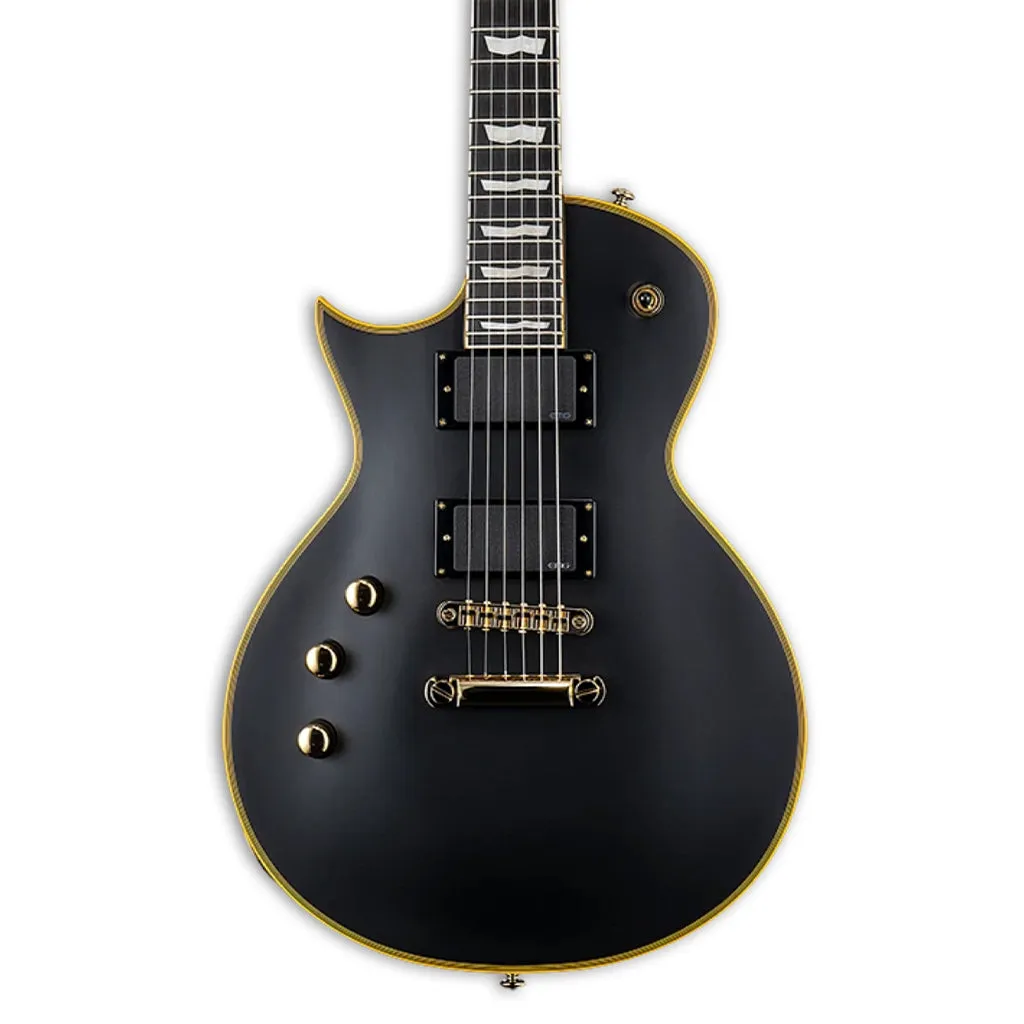 ESP LTD EC-1000 Deluxe Left Handed Electric Guitar - Vintage Black