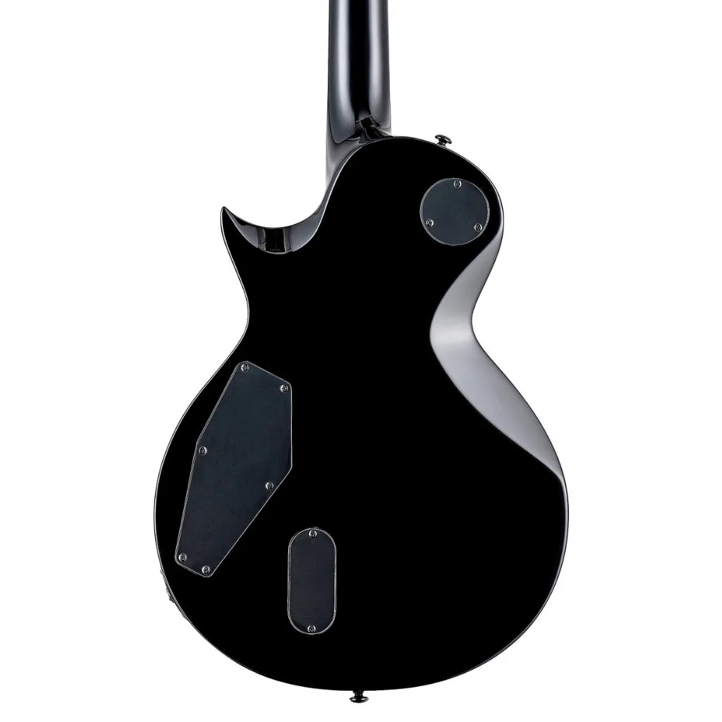 ESP LTD EC-1000T Quilted Maple Electric Guitar - Charcoal Burst
