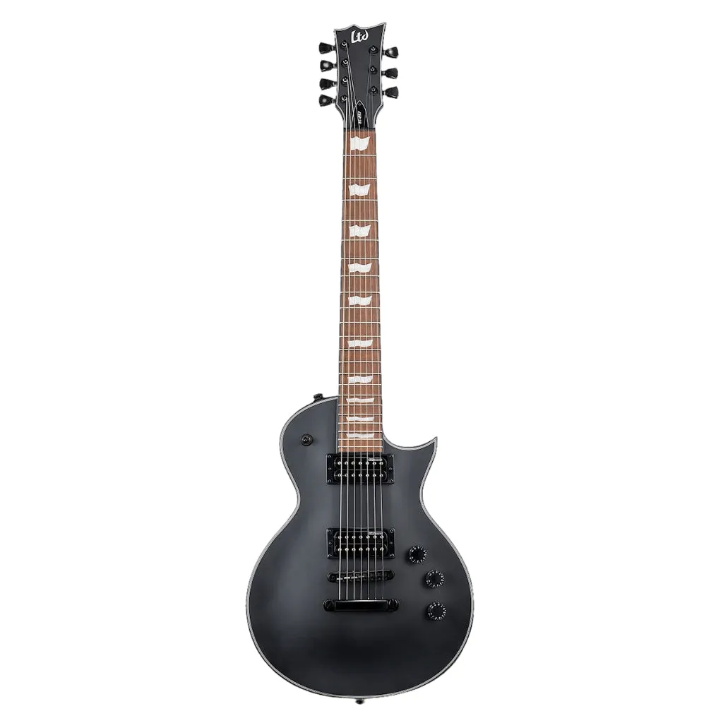 ESP LTD EC-257 7-String Electric Guitar - Black Satin