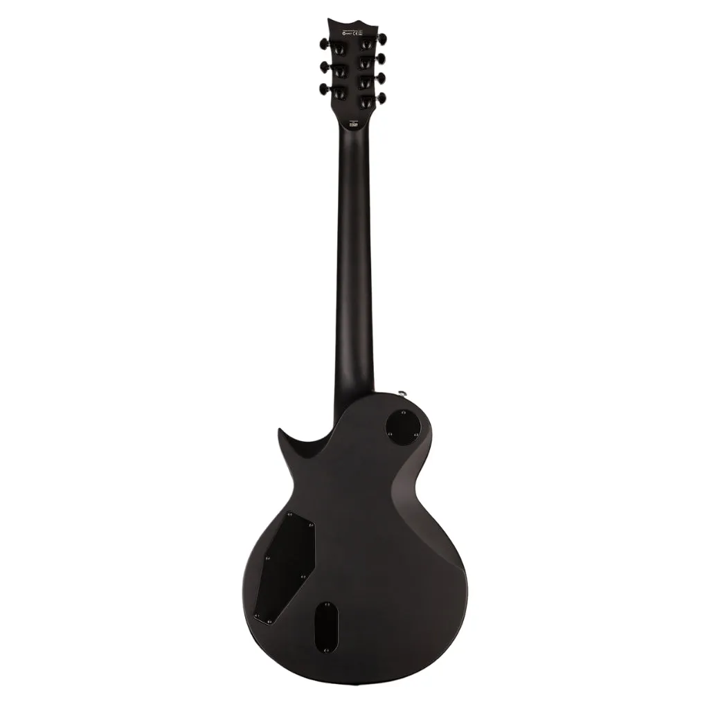 ESP LTD EC-407 7-String Electric Guitar - Black Satin
