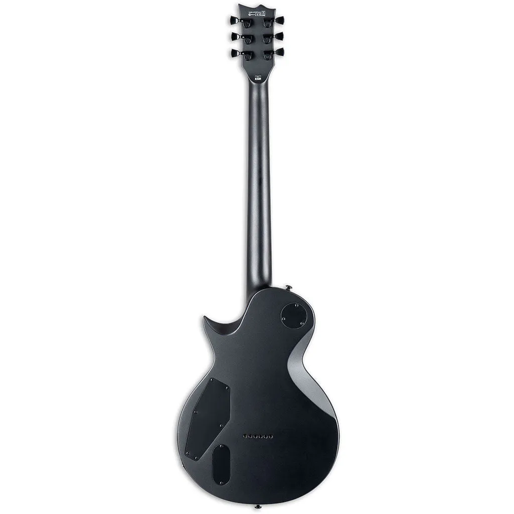 ESP LTD Eclipse EC-1000 Baritone Electric Guitar - Charcoal Metallic Satin- LEC-1000BCHMS