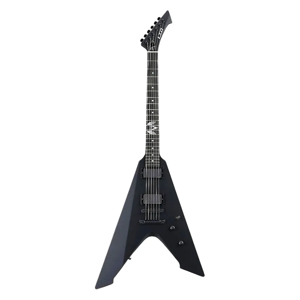 ESP LTD James Hetfield Vulture in Satin Black
