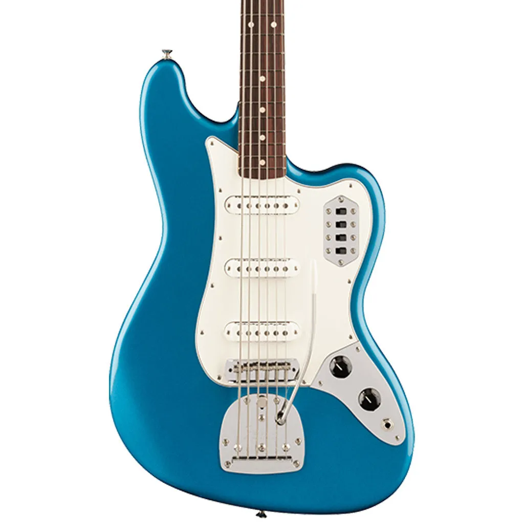 Fender Vintera II '60s Bass VI, Rosewood Fingerboard, Lake Placid Blue