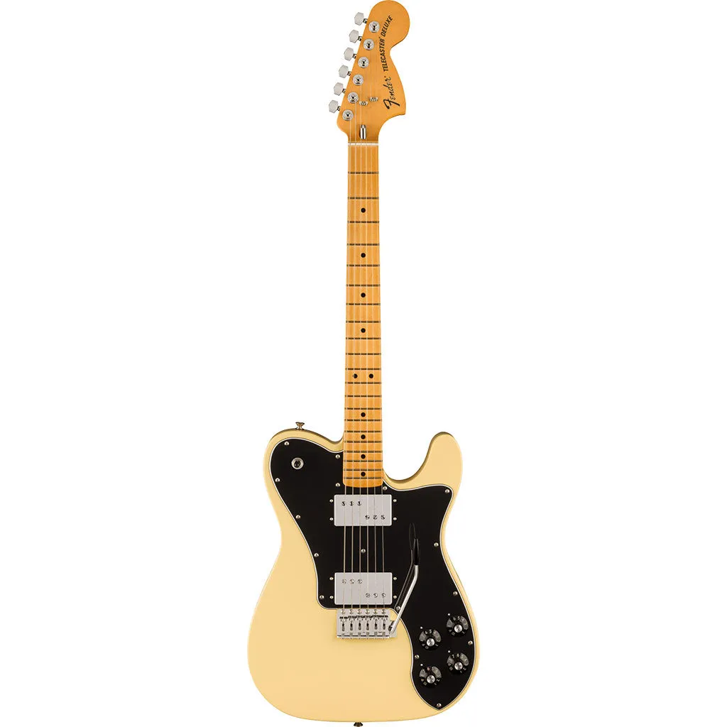 Fender Vintera II '70s Telecaster Deluxe with Tremolo, Maple Fingerboard, Vintage White