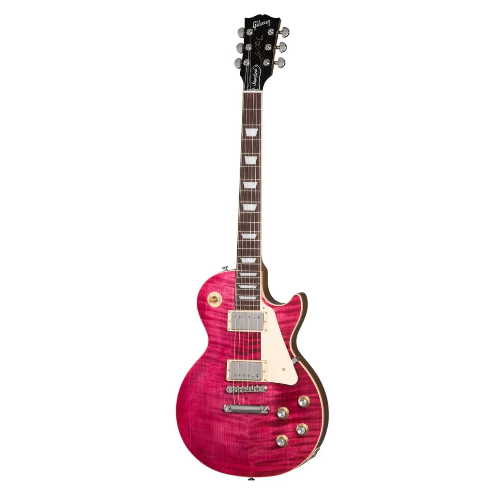 Gibson Les Paul Standard 60s Electric Guitar - Translucent Fuchsia