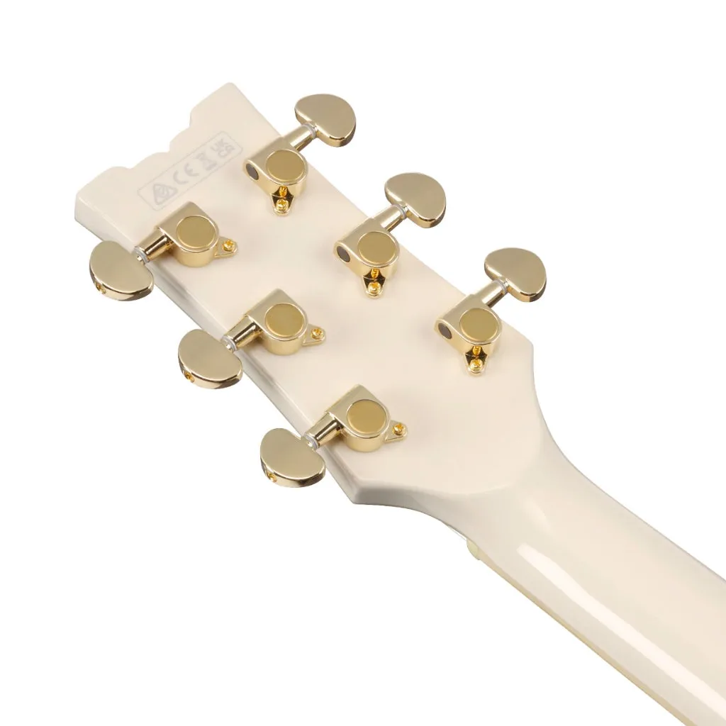 Ibanez AMH90 Artcore Guitar - Ivory