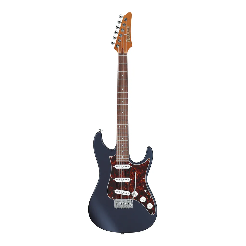 Ibanez AZ2203NT Electric Guitar with Rosewood Fretboard and Case - Dark Tide Blue Flat