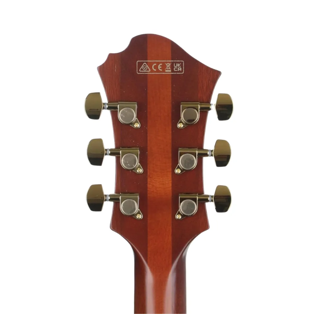 Ibanez PM3C Pat Metheny Signature Electric Guitar - Natural Amber Low Gloss