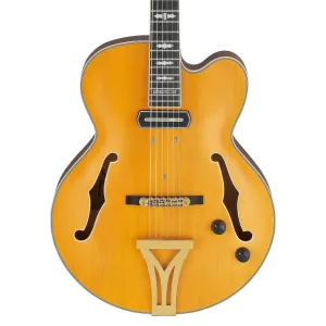 Ibanez PM3C Pat Metheny Signature Electric Guitar - Natural Amber Low Gloss