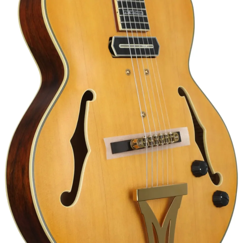 Ibanez PM3C Pat Metheny Signature Electric Guitar - Natural Amber Low Gloss