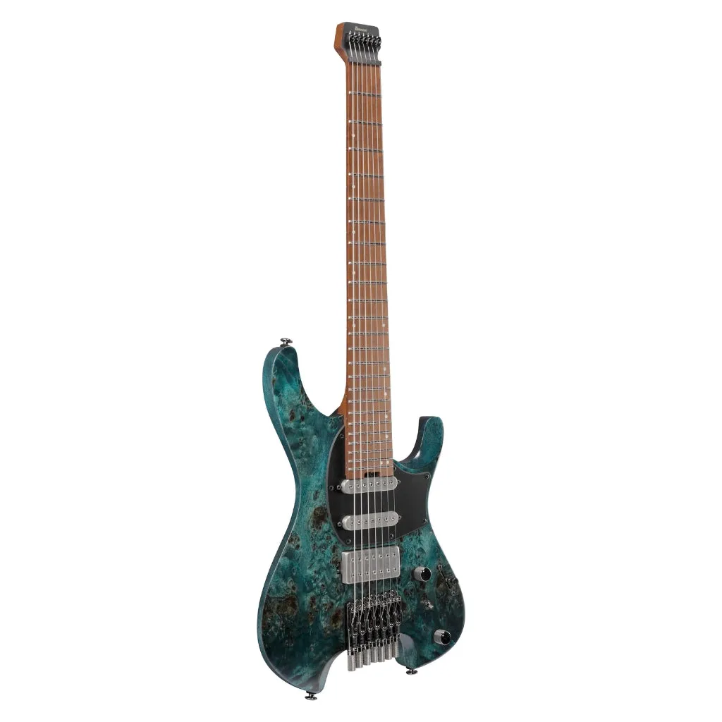 Ibanez Q547PB 7 String Electric Guitar - Cosmic Blue Low Gloss