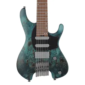 Ibanez Q547PB 7 String Electric Guitar - Cosmic Blue Low Gloss