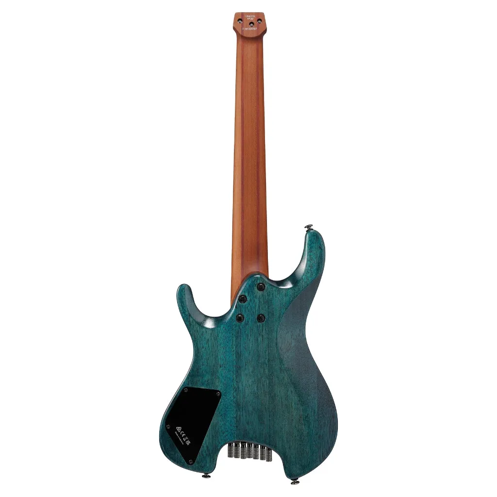 Ibanez Q547PB 7 String Electric Guitar - Cosmic Blue Low Gloss