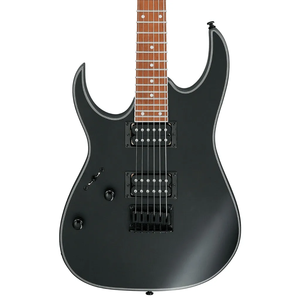 Ibanez RG421EXLBKF Left Handed Electric Guitar - Black Flat