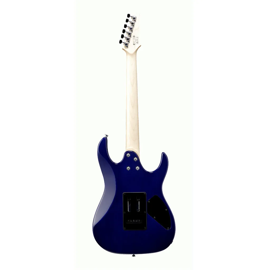 Ibanez RX70QAL Left Handed - Transparent Blue Burst
