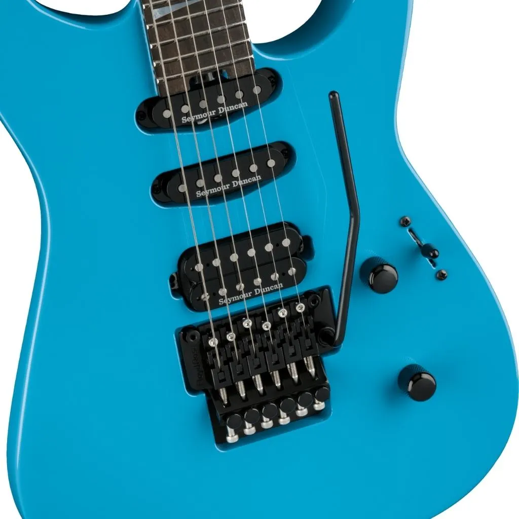 Jackson - American Series Soloist SL3, Ebony Fingerboard - Riviera Blue | Electric Guitars | 2802601890